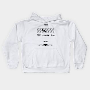 iam strong Kids Hoodie